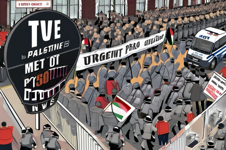 URGENT: Met Police Make Over 400 Arrests in London Pro-Palestine Protest Chaos
