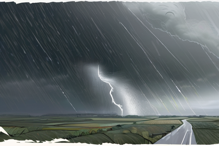 DEVELOPING: Storm Amy Slams UK with Torrential Rain and Devastating Winds