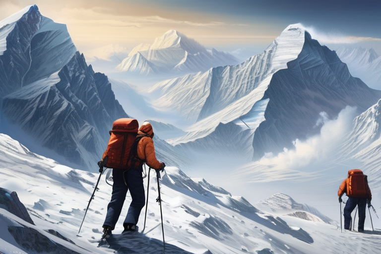 URGENT: Snowstorm Strands 1000 Climbers on Mount Everest Slopes