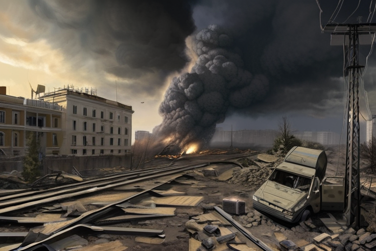 URGENT: Russian Strikes Devastate Kyiv, Leaving Capital in Darkness.