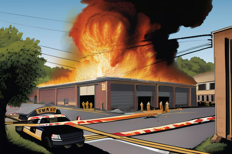 URGENT: Tennessee Explosives Plant Blast Claims No Survivors in Devastating Disaster.