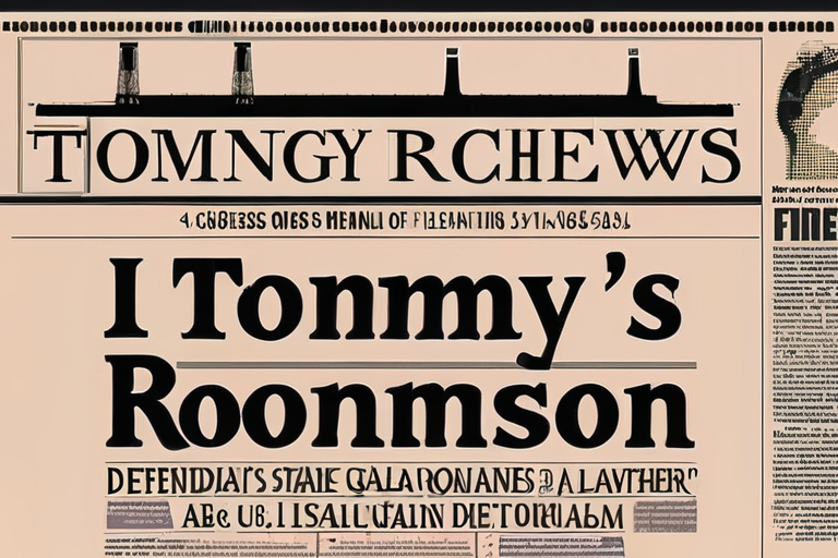 URGENT: Tommy Robinson's Channel Tunnel Detention Ruled Illegal by Lawyer