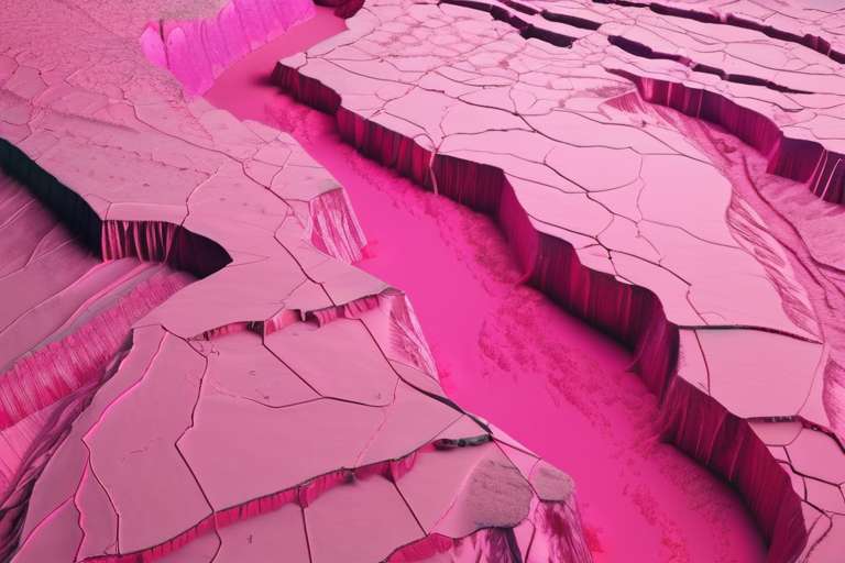 DEVELOPING: Rhône Glacier Suffers Catastrophic Meltdown as Alarming Pink Gash Forms.