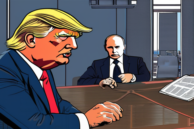 DEVELOPING: Trump Announces Surprise Meeting with Putin Amid Escalating Ukraine Conflict