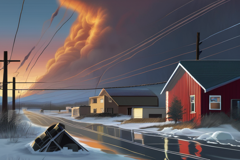 URGENT: Devastating Storm Wreaks Havoc in Western Alaska, Residents Urged to Seek Immediate Shelter.