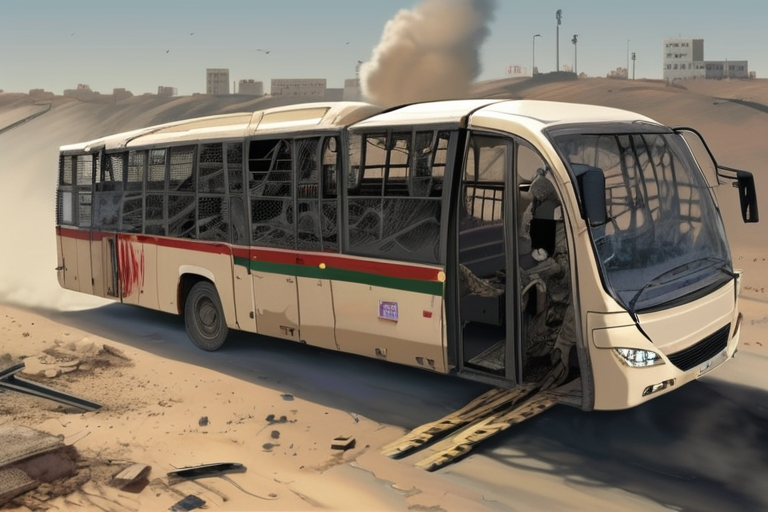 URGENT: Israel Strikes Gaza Bus, 11 Killed in Devastating Attack.