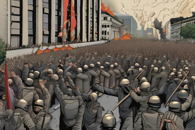 URGENT: Protests Erupt in No Kings as Chaos Engulfs City Streets