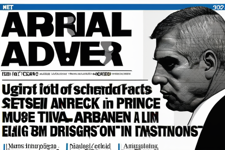 URGENT: Met Police Investigate Prince Andrew's Alleged Involvement in Accuser Surveillance.