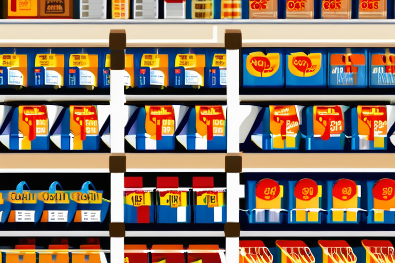 DEVELOPING: Prices Soar to Record Highs in UK Supermarkets Amid Widespread Disruption