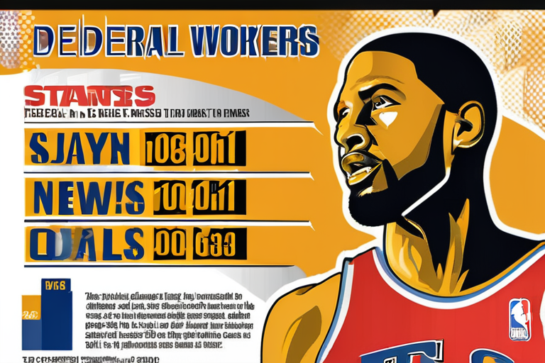 DEVELOPING: Federal workers face payless day as NBA stars arrested in high-stakes gambling scandal.