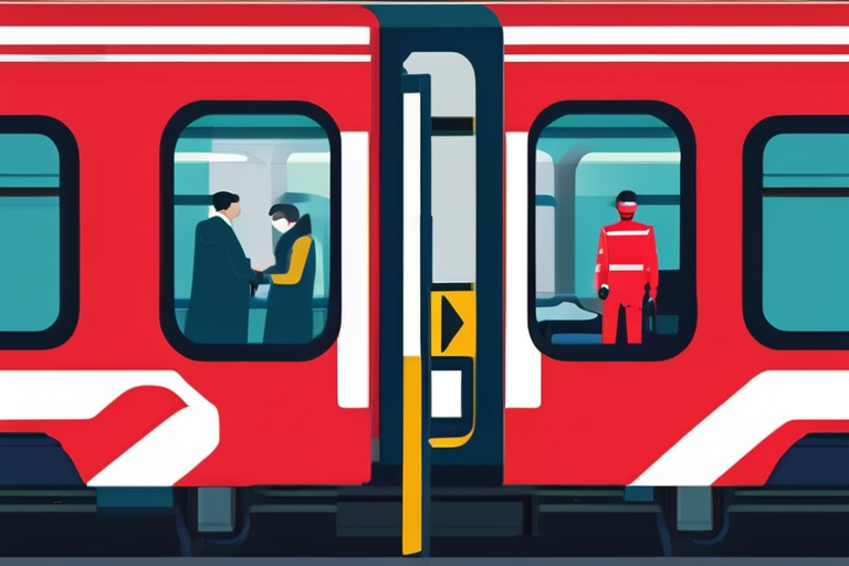 URGENT: Multiple Stabbings on UK Train Leave 10 Hospitalized, 9 with Critical Injuries.