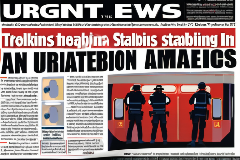 URGENT: 2 Men Arrested in UK Train Stabbing, Terrorism Ruled Out