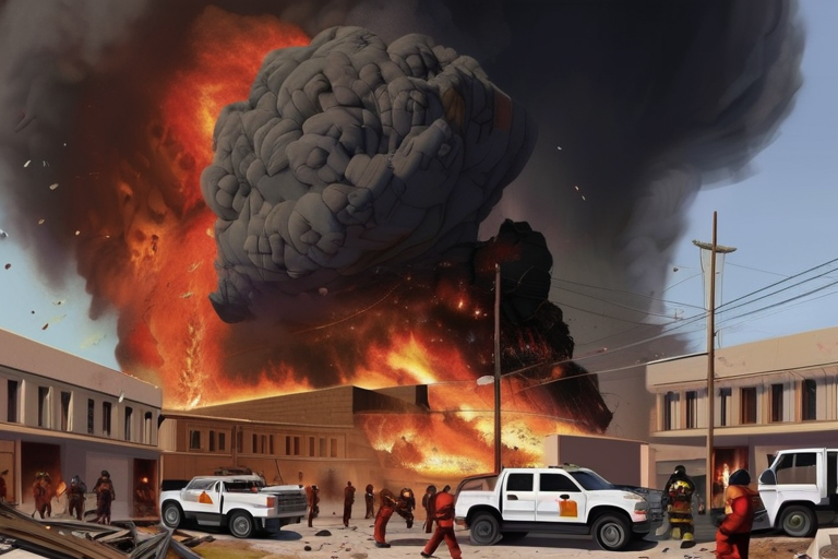 URGENT: At Least 23 Killed, 12 Injured in Catastrophic Fire and Explosion in Northwestern Mexico.