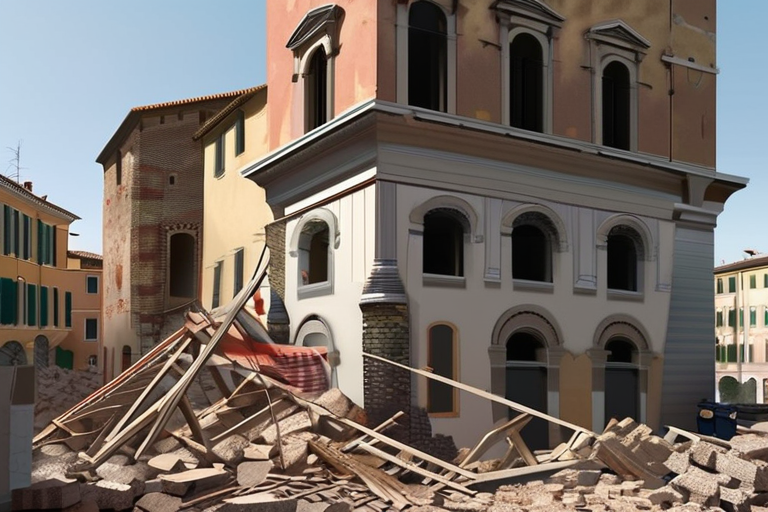 URGENT: Worker Fatally Injured in Rome as Medieval Tower Partially Collapses
