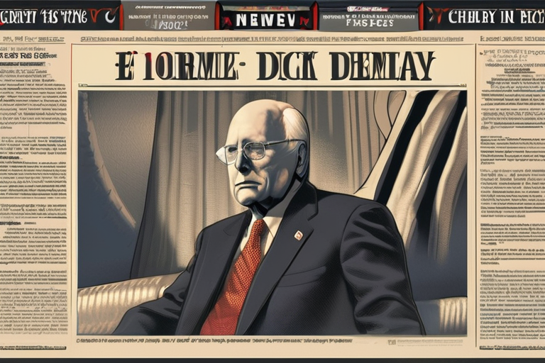 URGENT: Former Vice President Dick Cheney Passes Away Amid Election Day Unrest