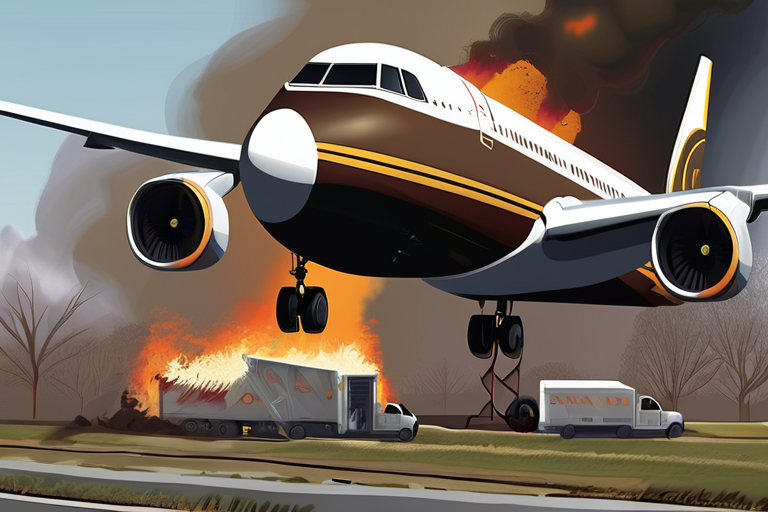URGENT: UPS Plane Crashes in Louisville, Multiple Fatalities Reported