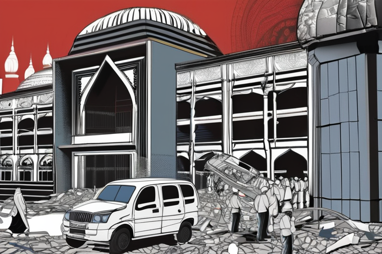 URGENT: Multiple explosions rock Indonesian high school mosque, dozens injured.