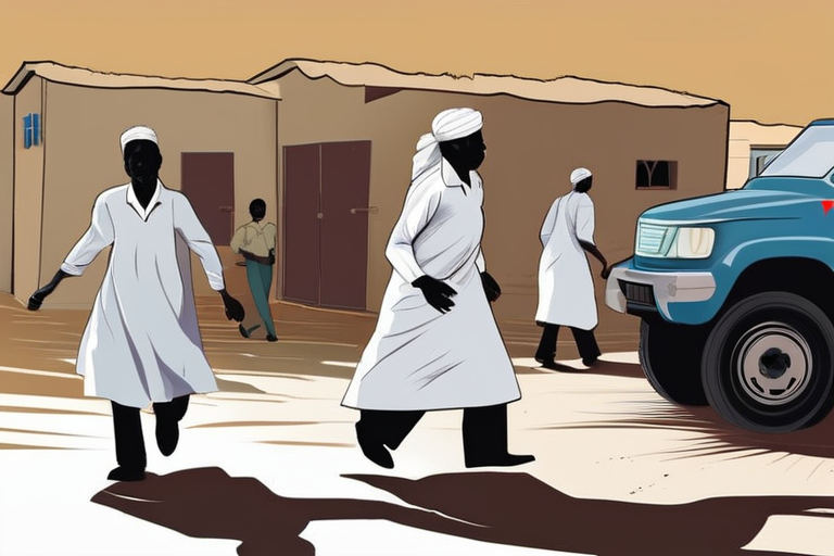 DEVELOPING: "Massacre Unfolds in Sudan: Hospital Worker Fleeing 'State of Terror
