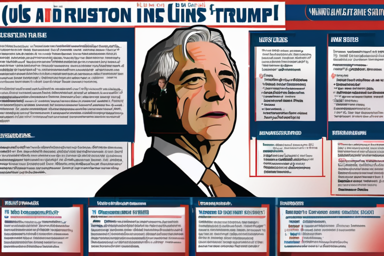 DEVELOPING: US Justice Department Probes Epstein Links to Clinton, Banks Amid Trump-Driven Inquiry