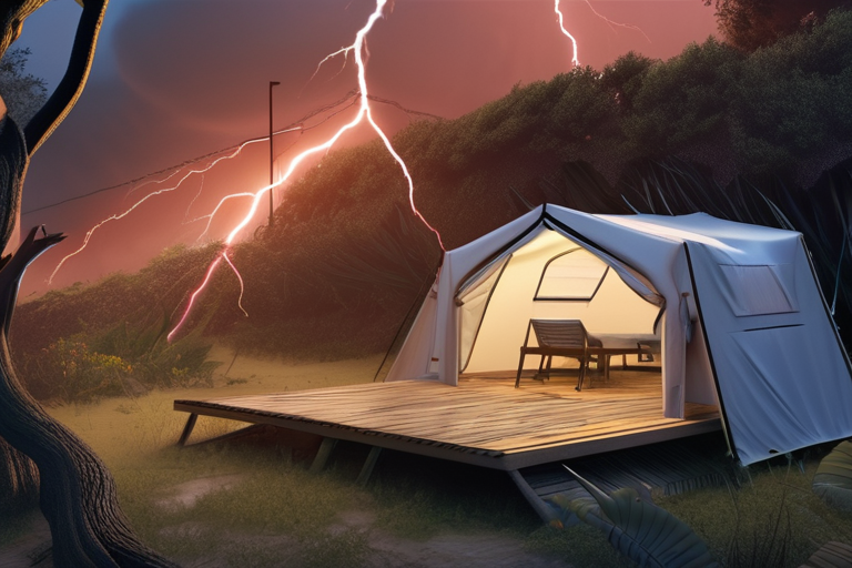 URGENT: 85-Year-Old British Woman Fatally Injured in Storm at Portuguese Campsite.