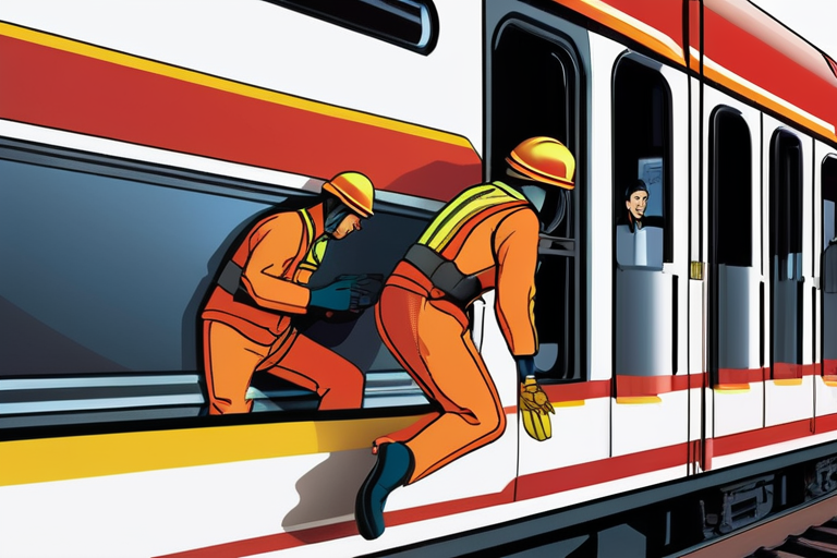 URGENT: Hero Train Worker Released from Hospital After Daring Rescue.