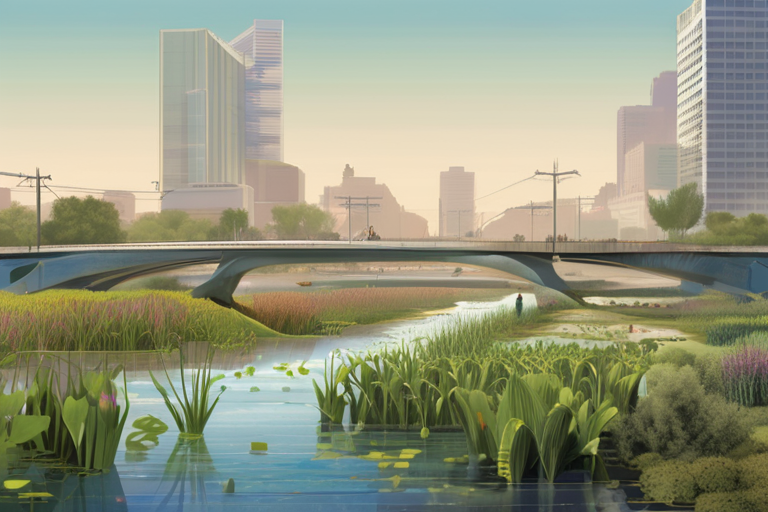 DEVELOPING: Guerrilla Gardener Creates Emergency Wetland in LA River Amid Environmental Crisis