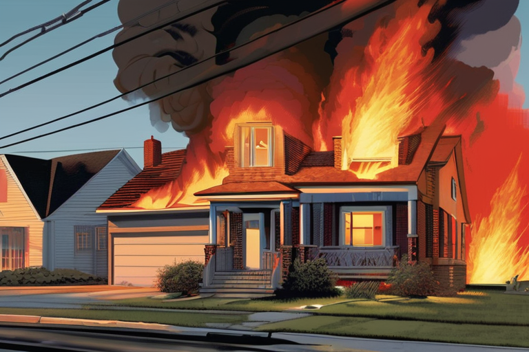 URGENT: Ex-Boyfriend Accused of Setting Fatal House Fire in Jealous Rage.