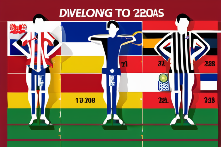 DEVELOPING: Small nations rewrite World Cup history in stunning upsets