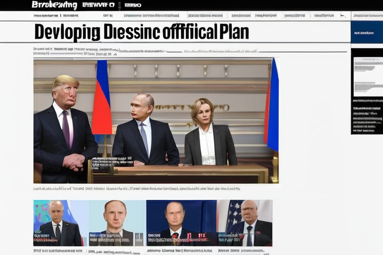 DEVELOPING: Russia Denies Receiving Official US Peace Plan Amid Rising Tensions