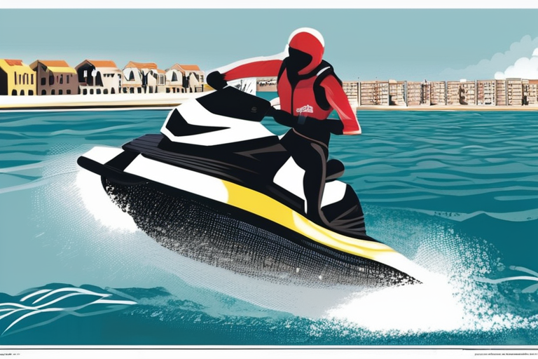 DEVELOPING: Gaza Refugee Makes Daring Jet Ski Escape to Europe.