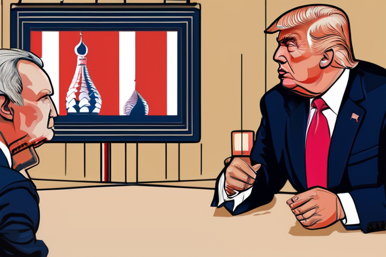 URGENT: Trump Envoy Rushes to Kremlin for Urgent Ukraine Peace Talks