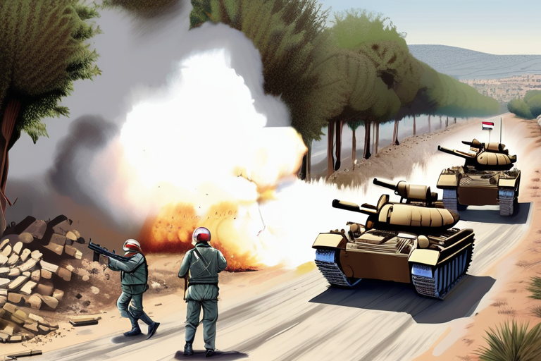 URGENT: Israeli Strikes Ignite Fresh Violence in South Lebanon, Ceasefire Fails.