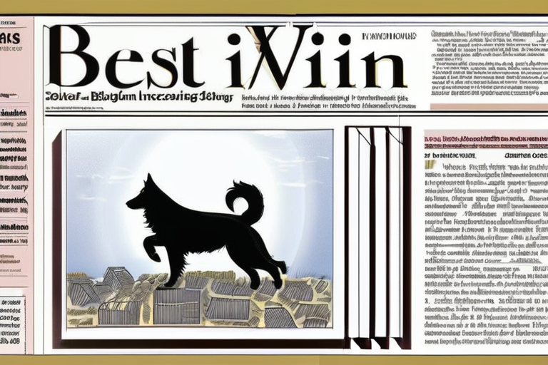 DEVELOPING: Soleil, Belgian Sheepdog, Shocks Nation with Stunning Best in Show Win