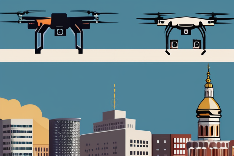 URGENT: Drone Strike Rocks Kyiv Residential Areas Amid Ongoing Peace Efforts