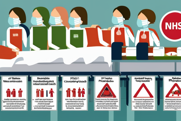 DEVELOPING: NHS Bosses Warn of Catastrophic Flu Outbreak Amid Record Hospital Admissions