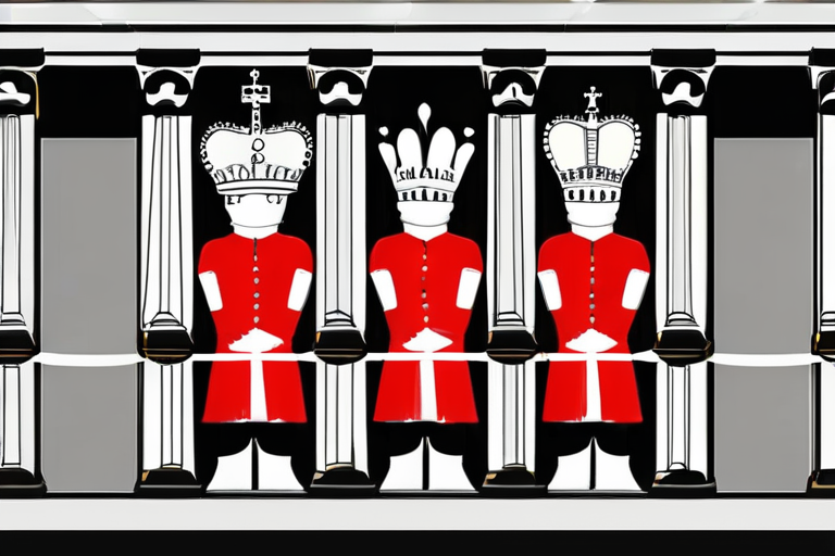 URGENT: Four Arrested for Defacing Tower of London's State Crown Display Case.