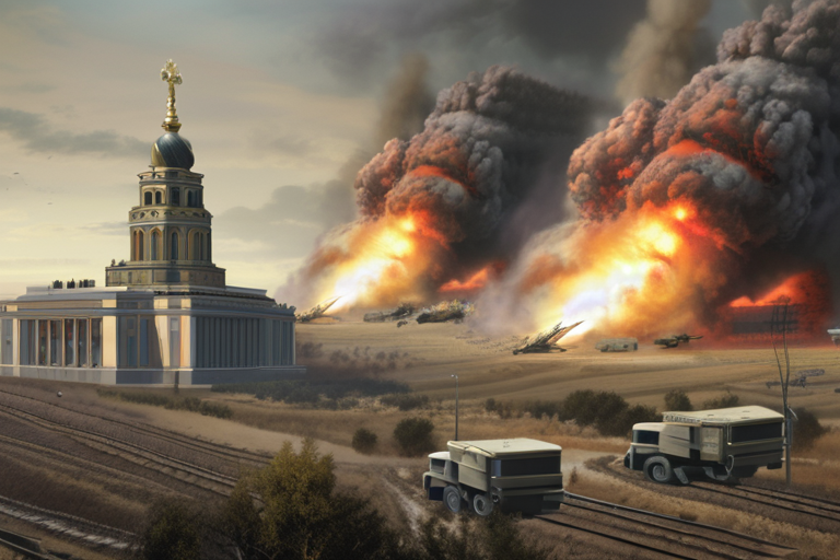 URGENT: Russia Launches Widespread Bombardment on Ukraine Amid US-Kyiv Talks.