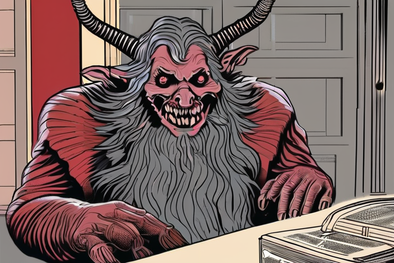 DEVELOPING: Krampus Emerges as Unlikely Solution to Overwhelming Holiday Cheer.