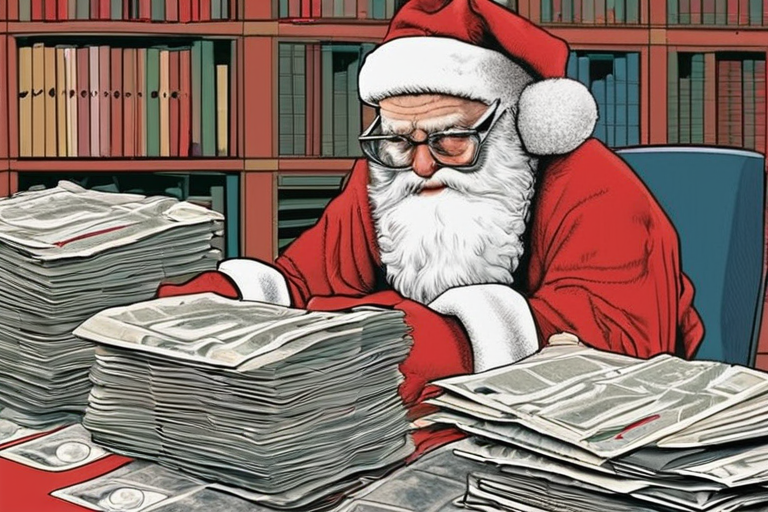 DEVELOPING: Economists Seek Unconventional Clues from Professional Santas Amid Recession Fears