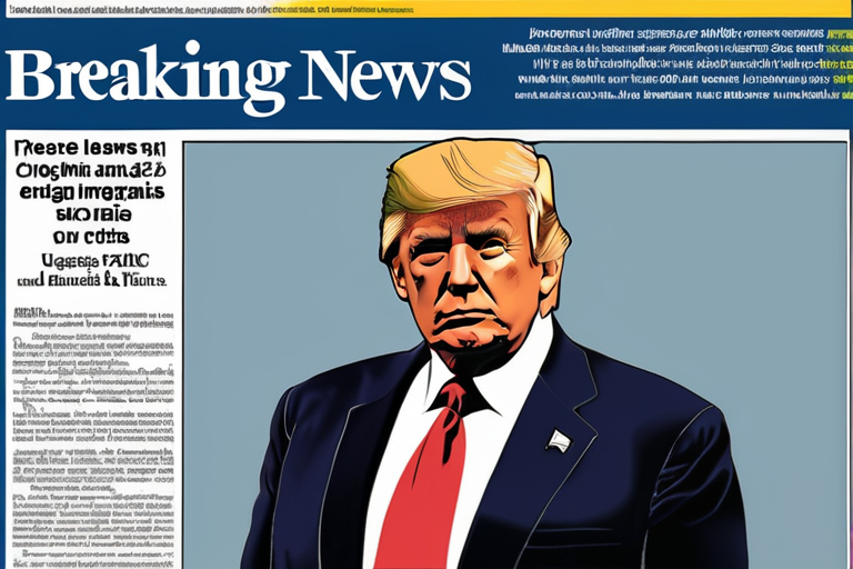 URGENT: Trump Slams European Leaders as "Weak" Over Ukraine and Immigration Crisis