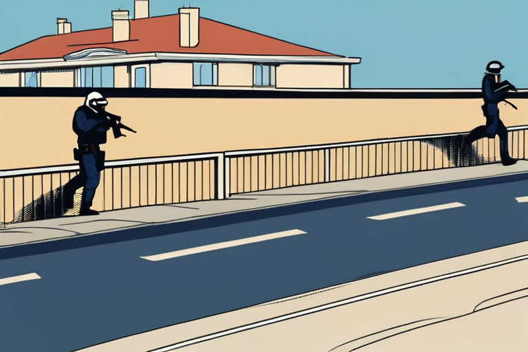 URGENT: Gunmen Spotted on Bridge Near Bondi Beach in Shocking Video