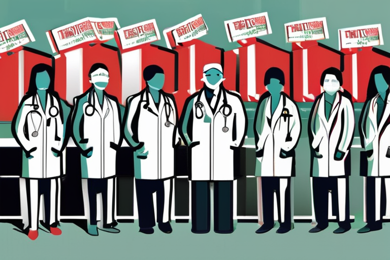 DEVELOPING: Doctors Launch 5-Day Strike in England This Week Amid Ongoing Healthcare Crisis