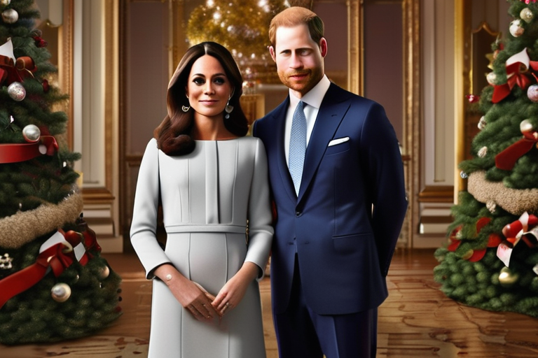 DEVELOPING: Royal Couple Unveils 2023 Christmas Card Portrait in Surprise Release