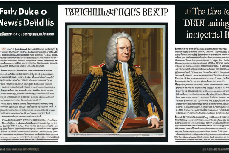 URGENT: Duke of Marlborough Arrested for Wife's Suspicious Death