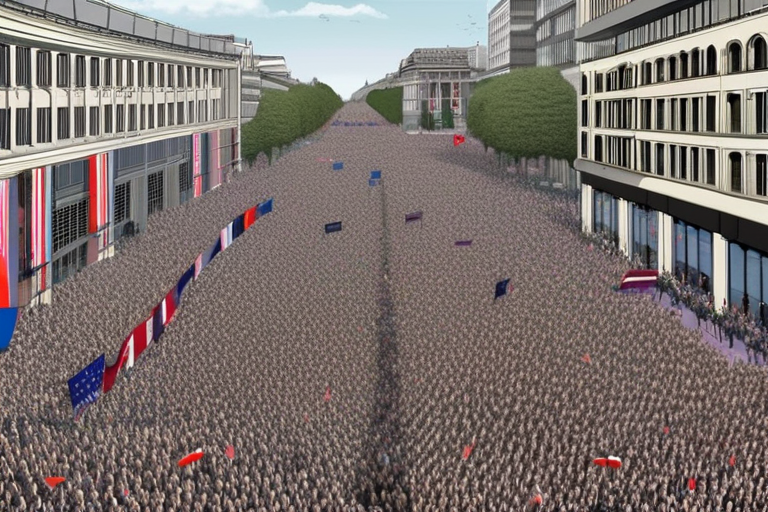 DEVELOPING: Thousands Flood Streets for High-Profile Tommy Robinson Rally Amid Rising Tensions