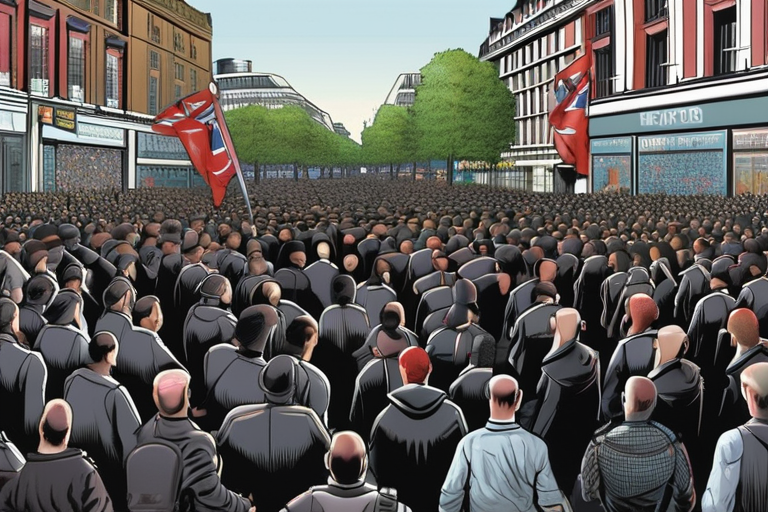 DEVELOPING: Thousands Swarm London Streets as "Unite the Kingdom" Protests Escalate