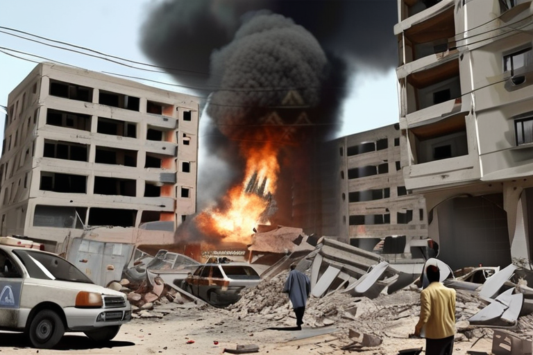 URGENT: Israel Launches Devastating Strikes on Gaza City, Hospital Reports 32 Fatalities.