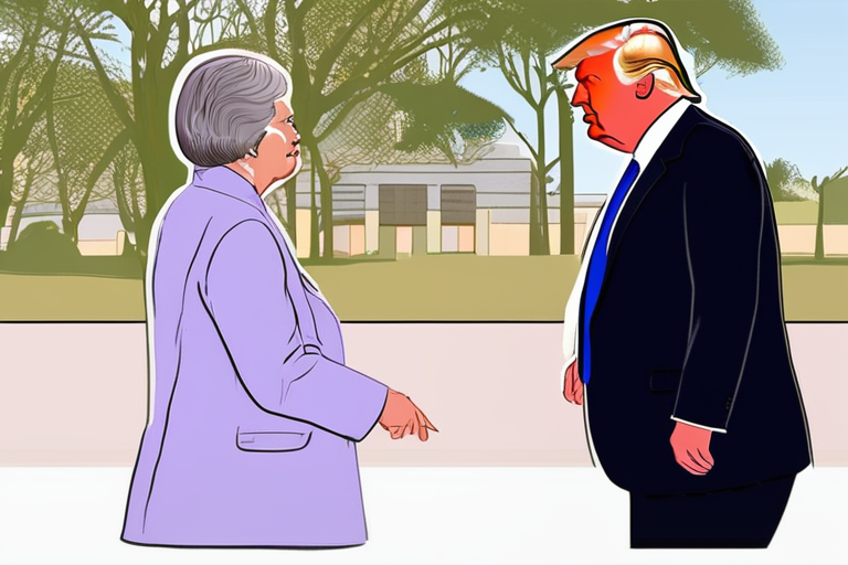 DEVELOPING: Trump Embarks on High-Profile State Visit to Mother's Hometown Amid Global Scrutiny