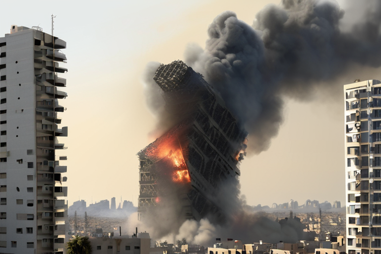 URGENT: Israel Launches Widespread Destruction of Gaza City Towers Amid Escalating Conflict