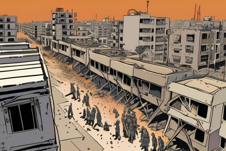 DEVELOPING: Israeli Assault on Gaza City Sparks Widespread Panic as Civilians Flee Bombardment
